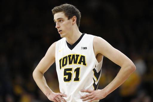 Nebraska Iowa Basketball